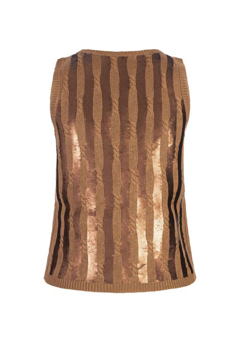 Top Golia Cuoio MAX MARA | 2511361022600015